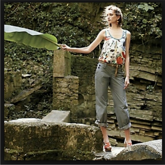 Anthropologie fei Multicolor Abstract Tank Top - Picture 5 of 5